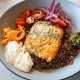 Cajun Salmon Quinoa Bowl