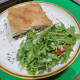 Spinach Pie & Salad